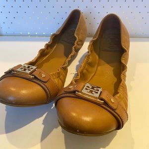 Tory Burch Tan Flats